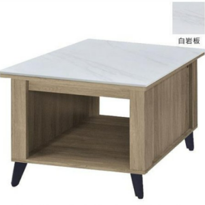 F72-4 3176#小茶几 黑白根石面