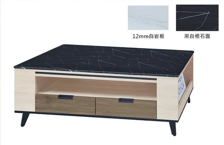 F72-7 3186#大茶几 12MM白岩板