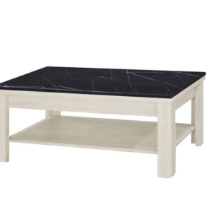 F73-7 3002#雪松色大茶几 木面+黑白根石面