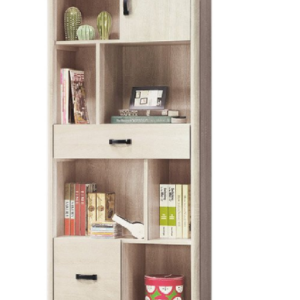 D631-3 布萊德下抽書櫃 二抽一門