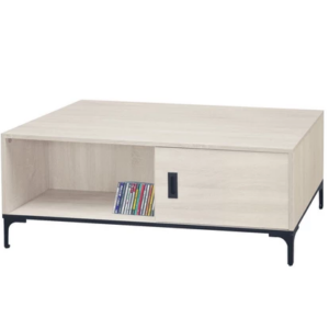 F75-5 原切白白砂石面大茶几