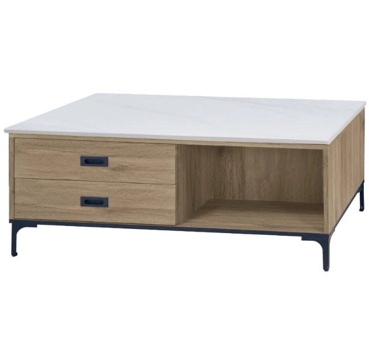 F75-2 灰橡木面大茶几