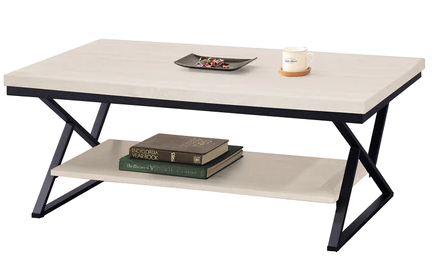 F76-2 三角型白梧桐大茶几 DIY