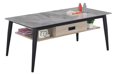 F76-7 5-1號120公分大茶几 有抽屜/DIY/鋼珠滑軌