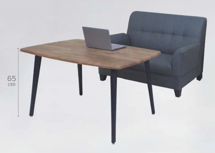 F75-18  #1265柚木色沙發桌 腳DIY