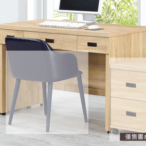 D633-5 法蘭克4尺三抽書桌