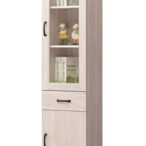 D635-2 鋼刷白中抽1.3尺書櫥