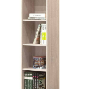 D636-3 鋼刷白階梯式4.8尺書櫃