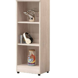 D636-4 鋼刷白階梯式3.7尺書櫃