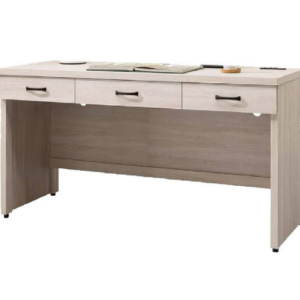 D635-6 鋼刷白5尺三抽電腦桌