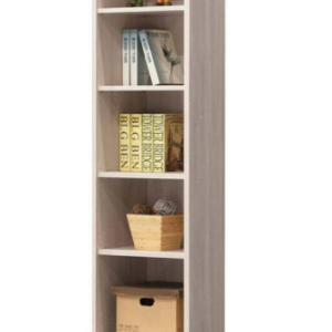 D636-7 鋼刷白有抽開放式1.3尺書櫥