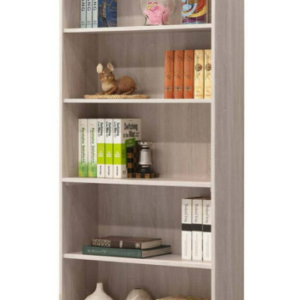 D636-8 鋼刷白無抽開放式2.6尺書櫥