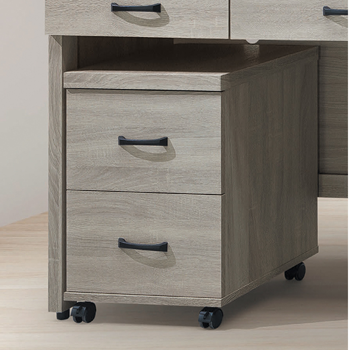 D637-7 薰衣草兩抽活動櫃