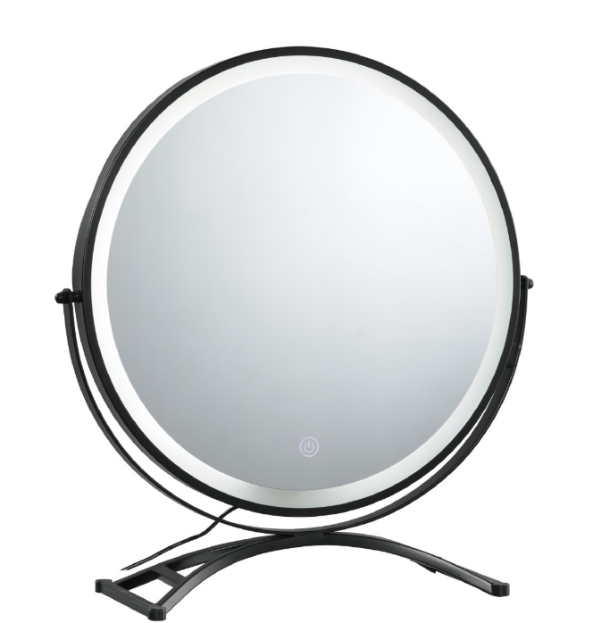 A1312-7 克萊格化妝鏡 黑色 可翻轉