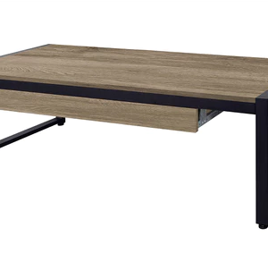 F78-4 有抽灰橡4尺茶几