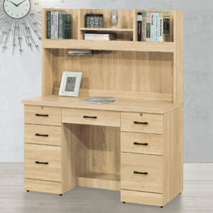 D638-3 黛芙妮4尺書桌 全組 原切色