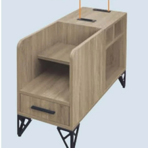 F81-7 灰橡色沙發邊櫃