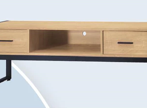 F82-6 原野橡木色工業風6尺電視櫃