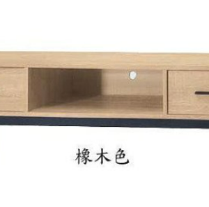 F82-5 原野橡木色工業風5尺電視櫃