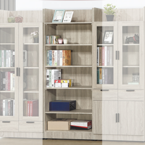 D642-1 夏洛特開放書櫃