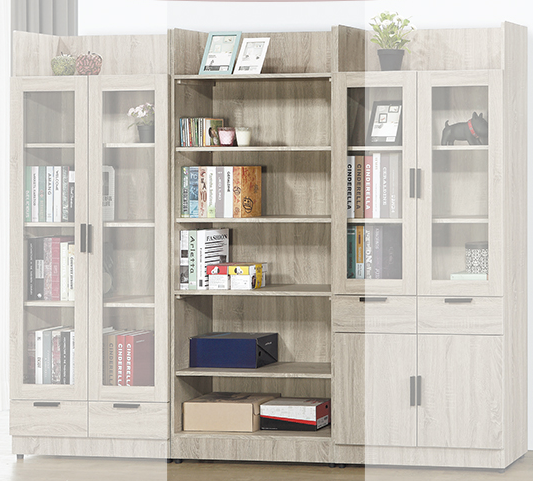 D642-1 夏洛特開放書櫃