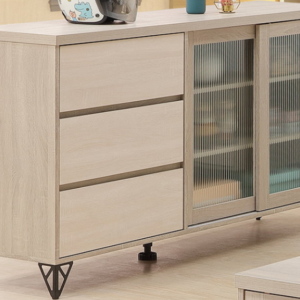 F84-13 曼哈頓5尺置物櫃 18MM黑白根