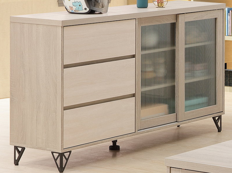 F84-13 曼哈頓5尺置物櫃 18MM黑白根