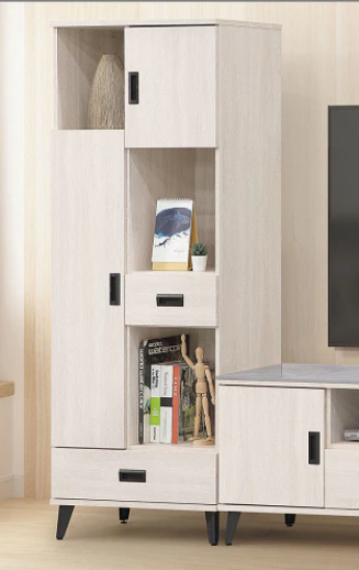 F85-1 4號鋼刷白2.3尺高櫃