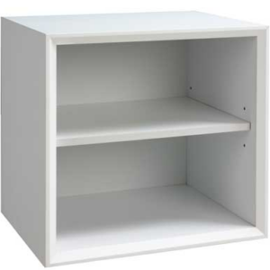 D644-7 白色疊疊樂棚板櫃