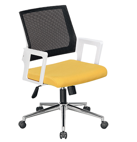 D644-18 黃色 OD-983B-1 白扶手辦公椅