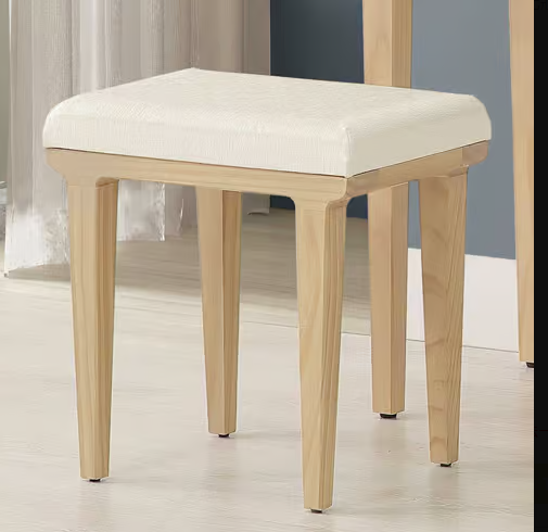 341-3 帕特化妝椅 貓抓皮面