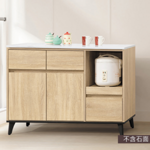 D703-3 約書亞橡木4尺餐櫃下座