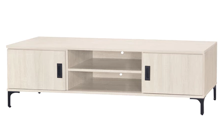 F90-8 志明白梧桐5尺電視櫃 木面