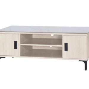 F90-5 志明白梧桐5尺電視櫃 12MM白岩板