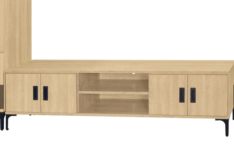 F91-3 志明梧桐6尺電視櫃 白砂石面