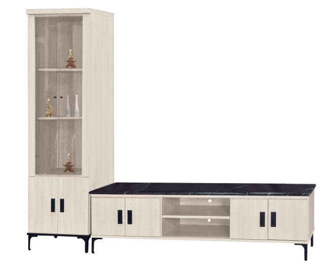 F90-9 志明白梧桐2尺展示櫃