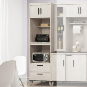 D706-2 炭燒白2尺收納櫃