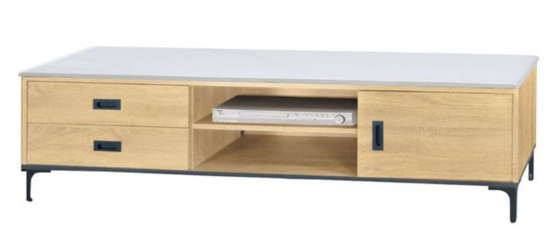 F94-3 原切6尺電視櫃 12MM白岩板