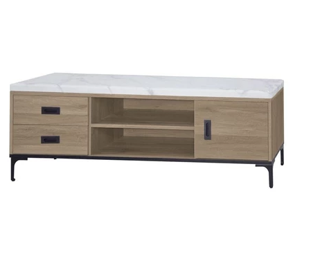 F93-4 仿石灰橡5尺電視櫃