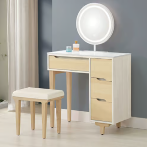 346-5 帕特3尺岩板鏡台 含椅 鏡座高度80.2公分