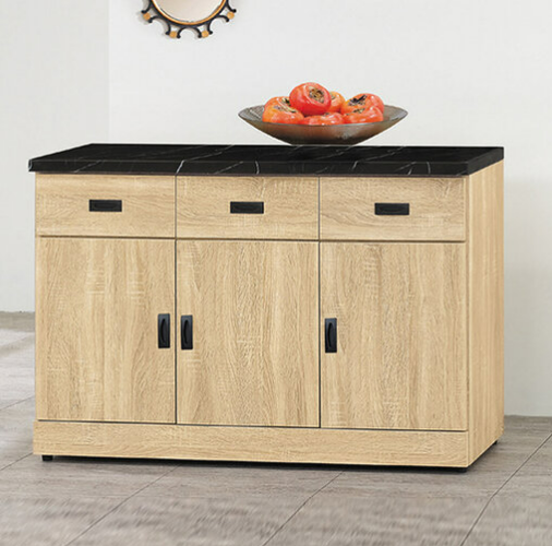 D709-4 法蘭克4尺石面餐櫃下座