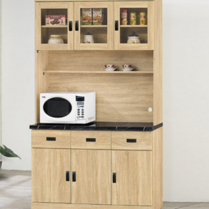 D709-6 法蘭克4尺石面餐櫃組