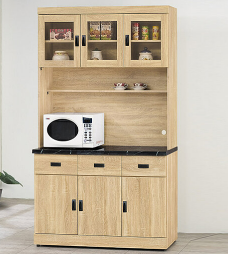 D709-6 法蘭克4尺石面餐櫃組