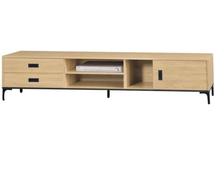 F94-9 原切7尺電視櫃 木面