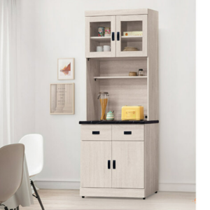 D712-2 歐肯2.7尺石面餐櫃組