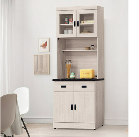 D712-2 歐肯2.7尺石面餐櫃組