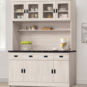 D712-3  歐肯5.3尺石面餐櫃組