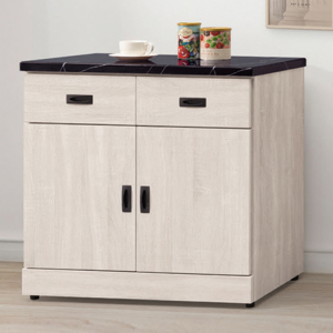 D712-4 歐肯2.7尺石面餐櫃下座