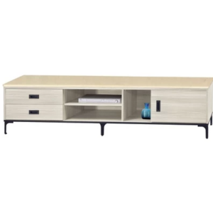 F97-7 雪松7尺電視櫃 白砂石面