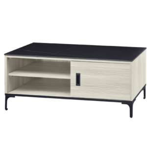 F97-12 雪松4尺電視櫃 黑白根石面